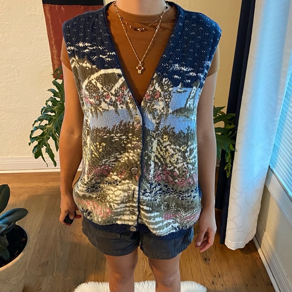 Northern Reflections Vintage Sweater Vest - Picture 2 of 4